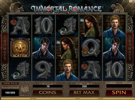Play Immortal Romance Roulette slot